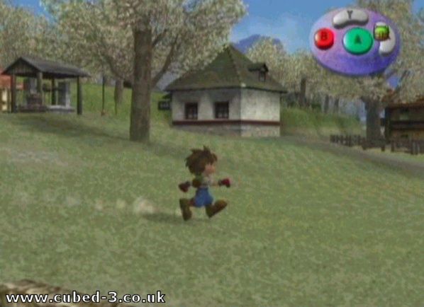 Screenshot for Harvest Moon: A Wonderful Life on GameCube