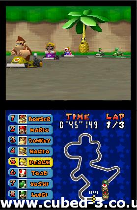 Screenshot for Mario Kart DS - click to enlarge