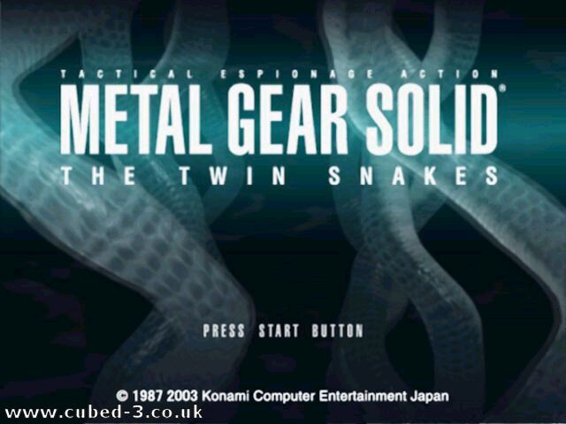 Screenshot for Metal Gear Solid: The Twin Snakes on GameCube