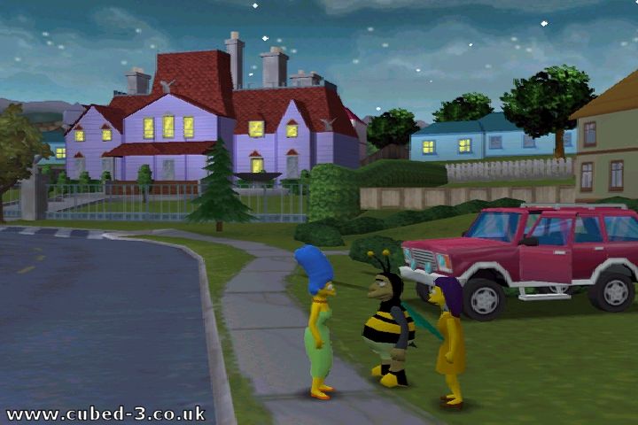 Screenshot for The Simpsons: Hit and Run - click to enlarge