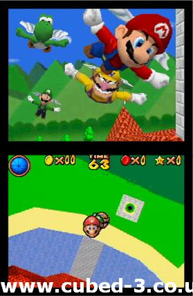 Screenshot for Super Mario 64 DS - click to enlarge