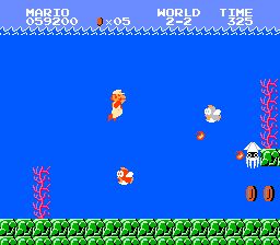 Screenshot for Super Mario Bros. on NES