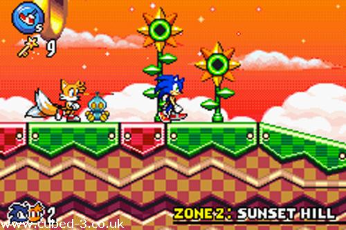 Screenshot for Sonic Advance 3 - click to enlarge