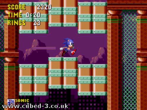 Screenshot for Sonic Gems Collection on GameCube
